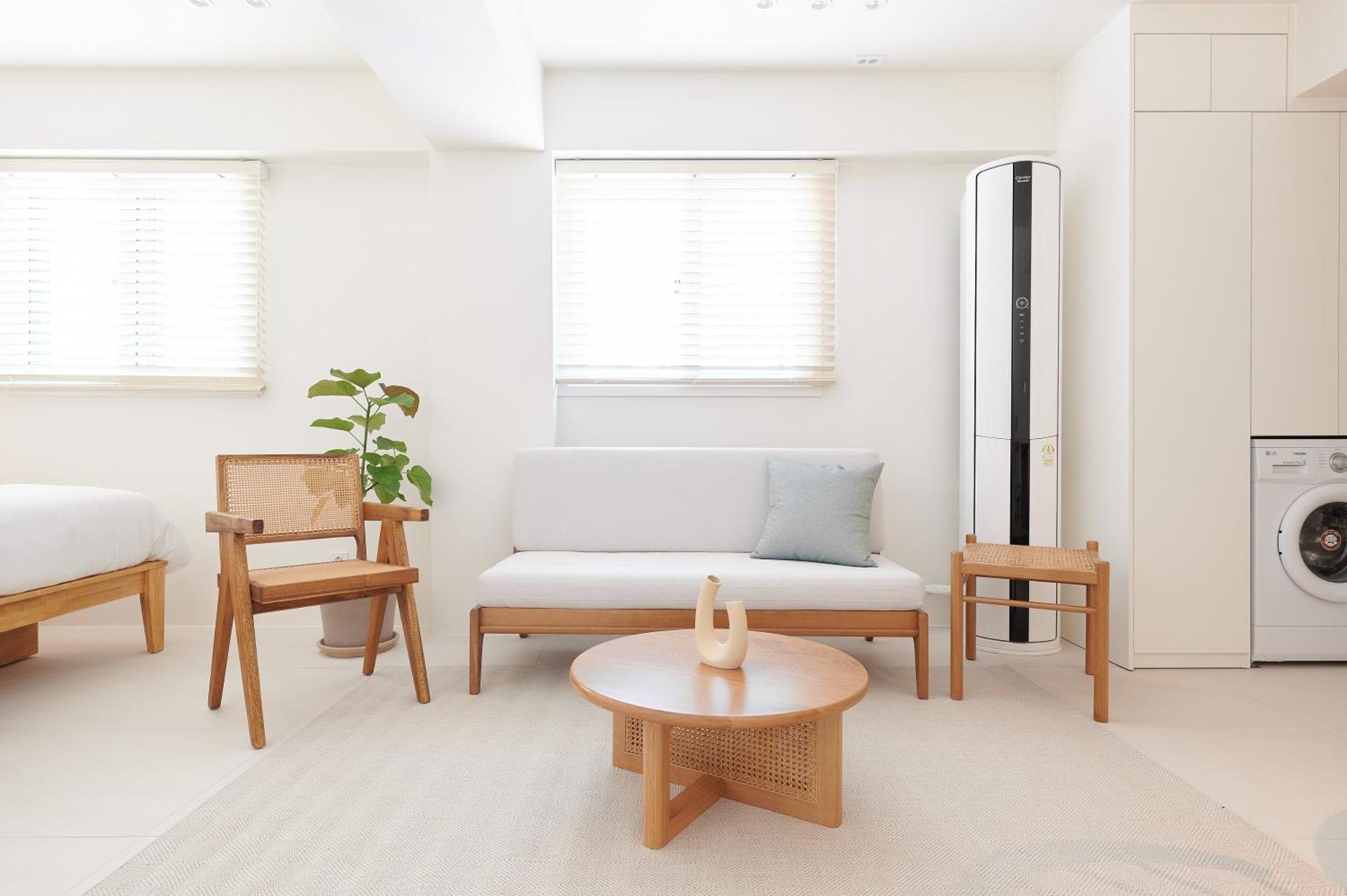 White Linen House Seul Quarto foto